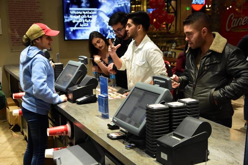 Opening of Raising Cane's